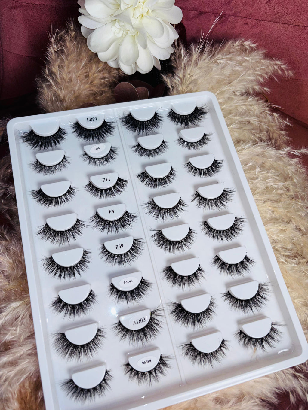 Pack Faux cils (16 paires)