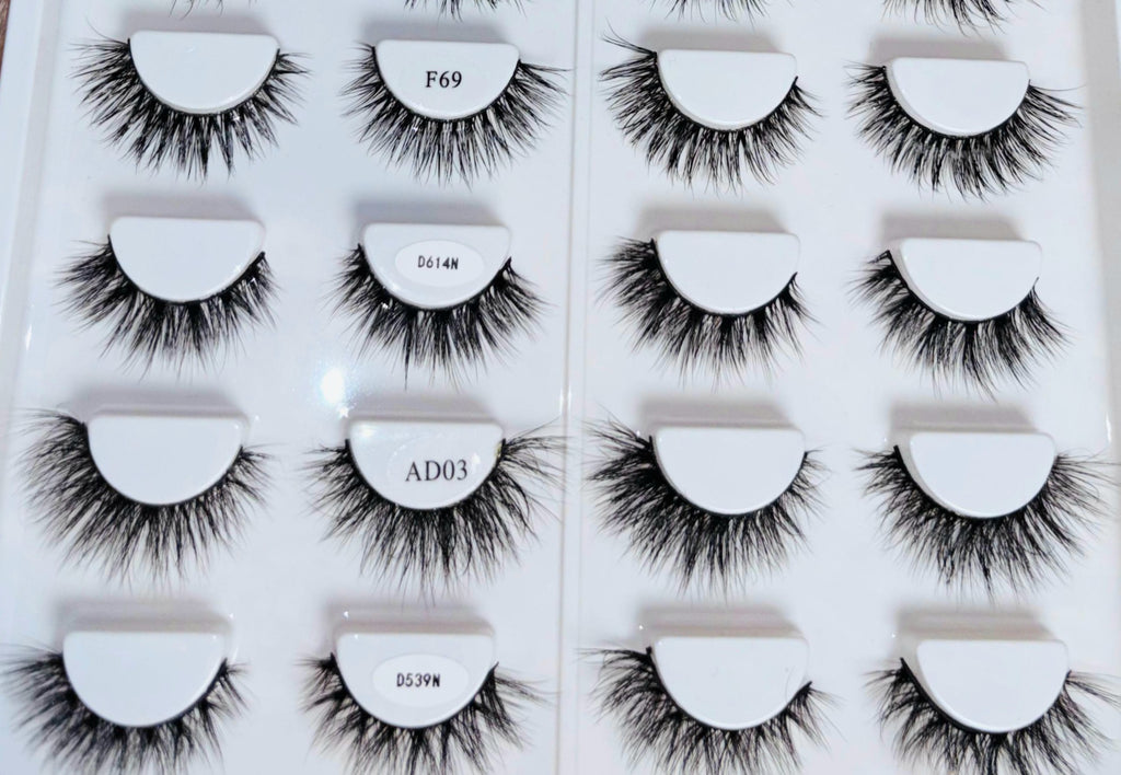 Pack Faux cils (16 paires)