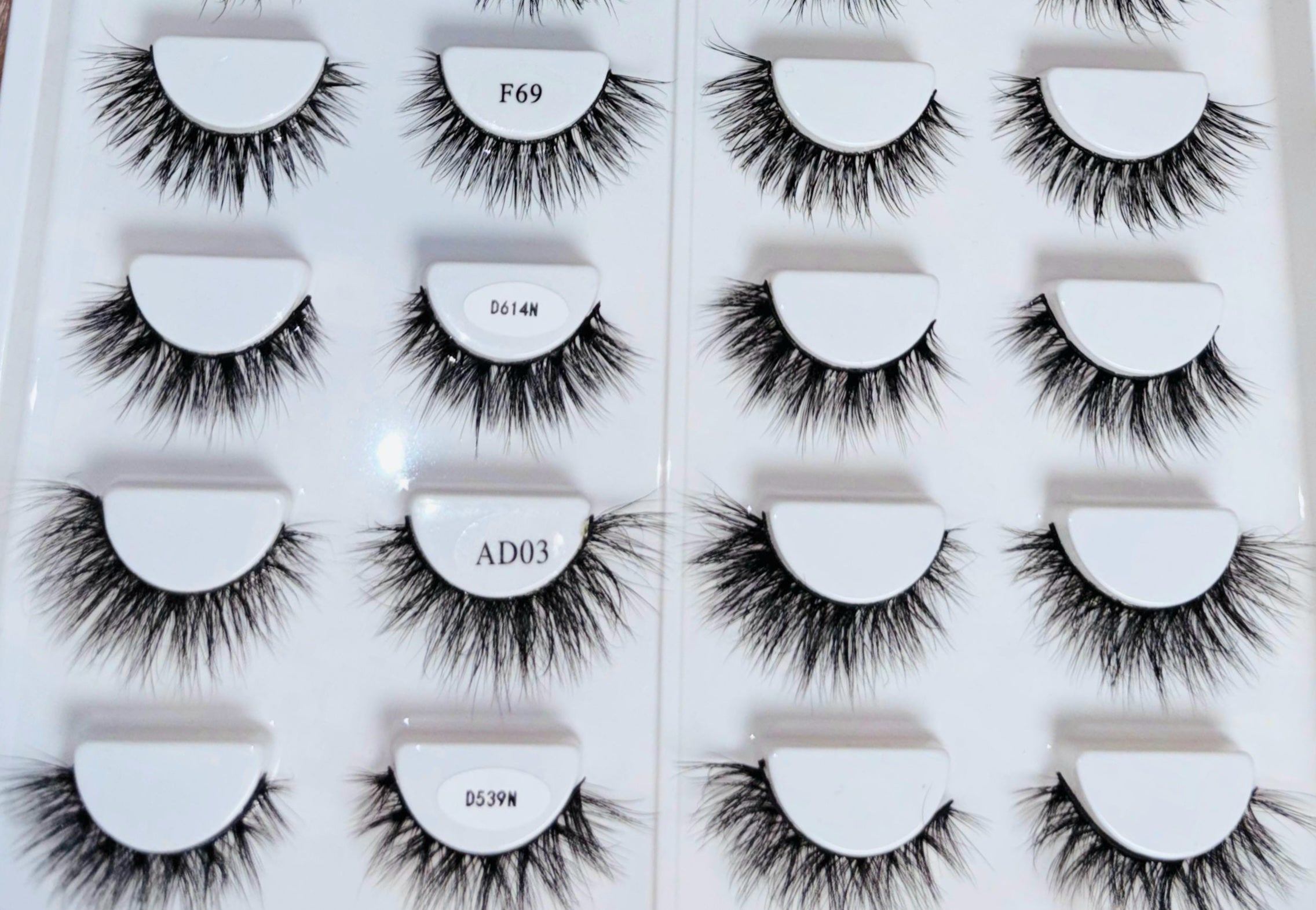 Pack Faux cils (16 paires)